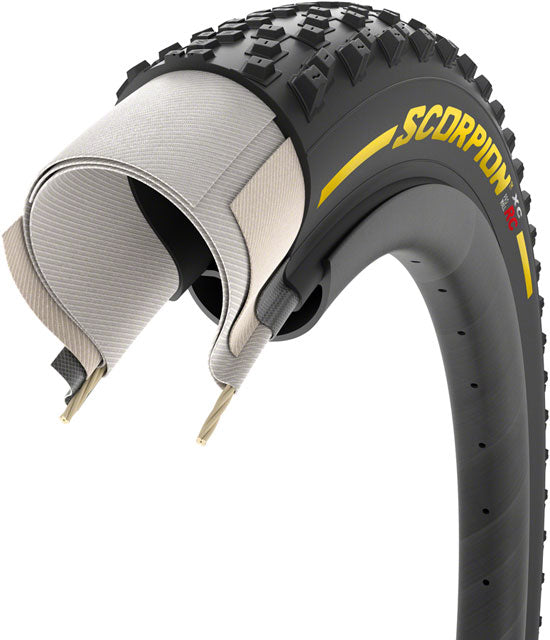 Pirelli Scorpion XC RC Colour Edition Tire, TLR, Yellow label - 29x2.2
