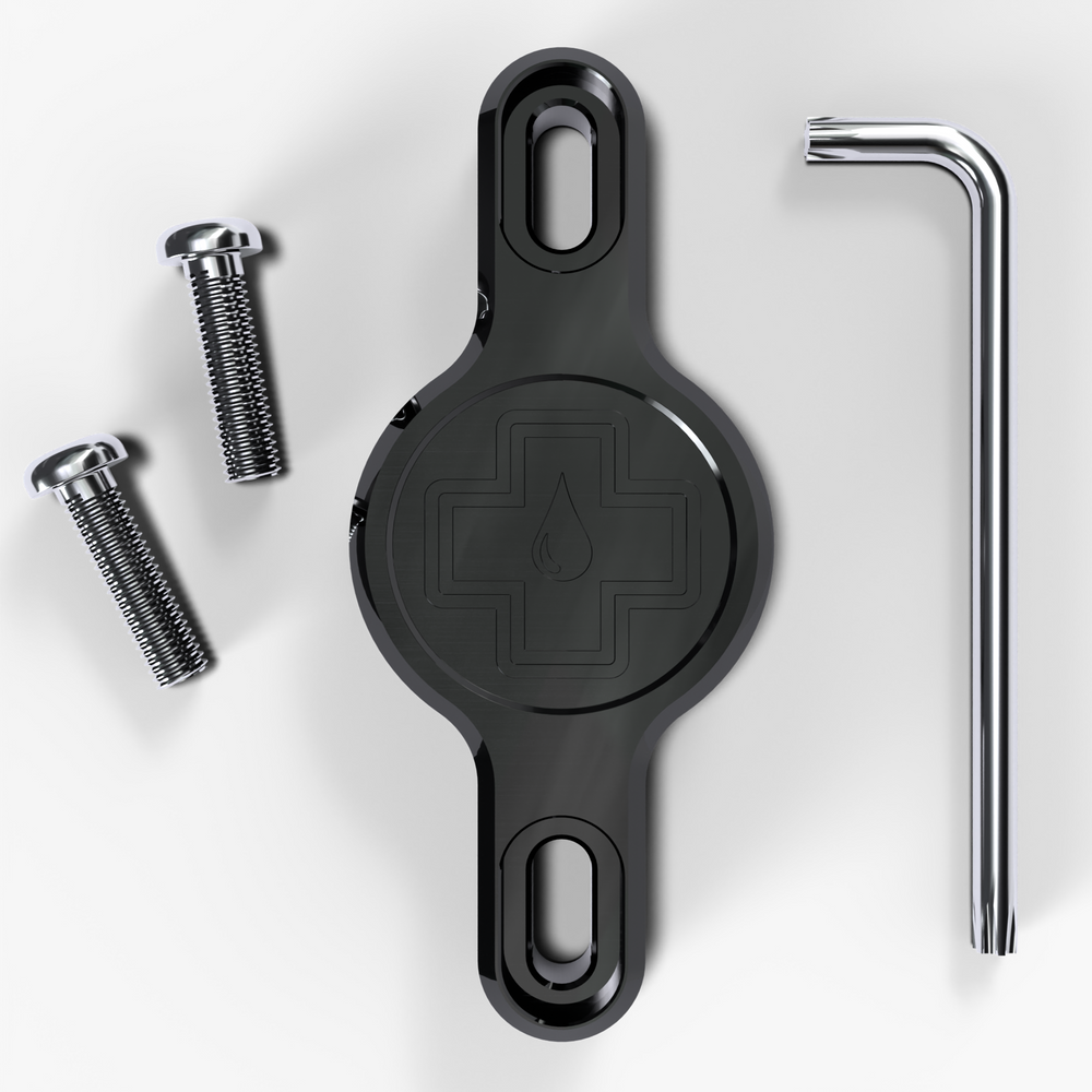 Muc-Off Secure Tag Holder 2.0 - Matt Black