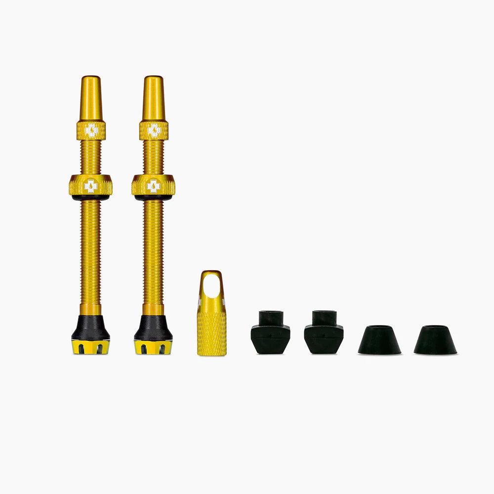 Muc-Off Tubeless Valves/60mm/Gold V2