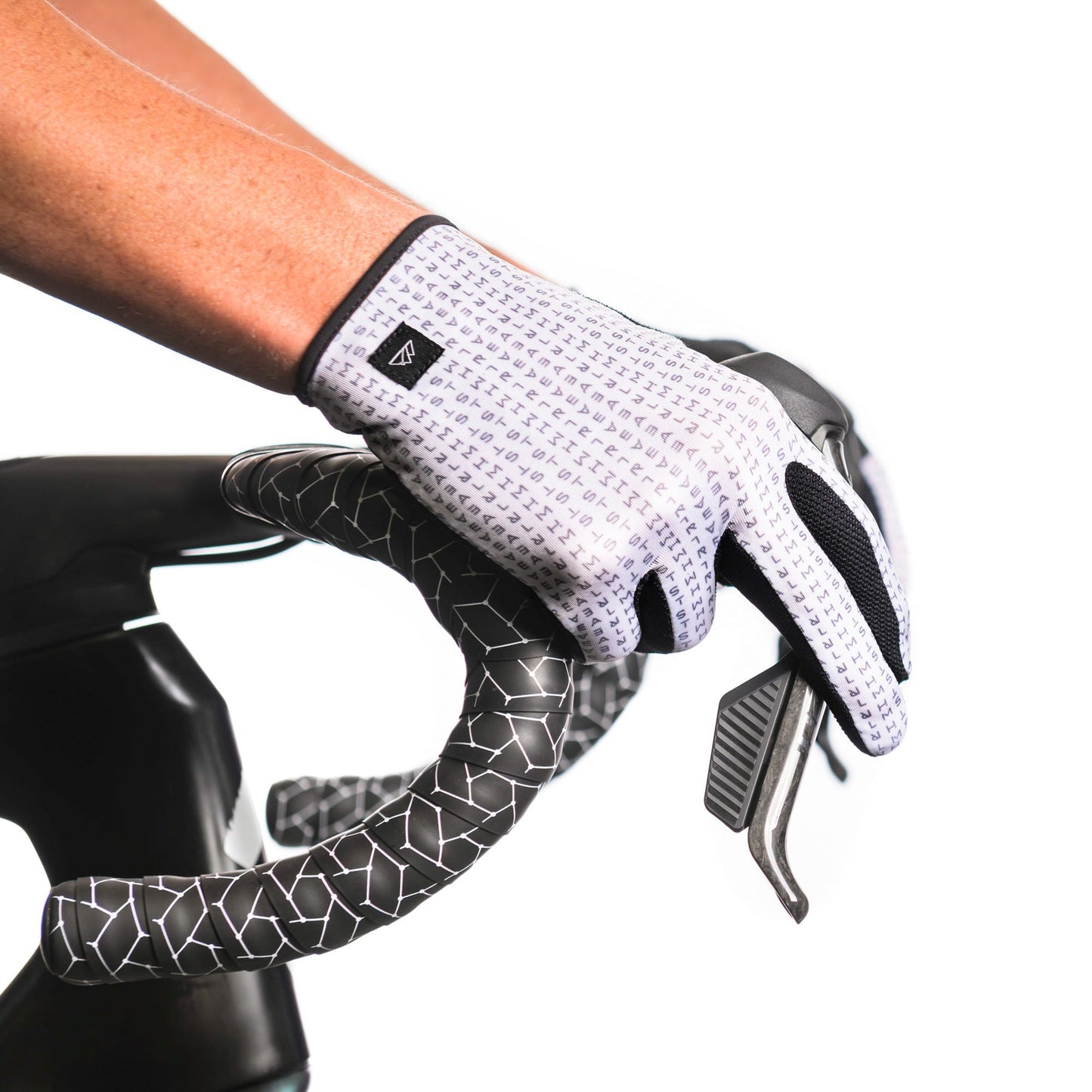 Almsthre Padded Full Finger Glove Sterling Silver XL
