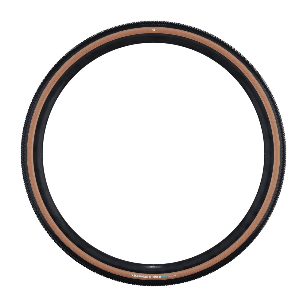 Schwalbe G-One R Pro Evo Tire, TLR, Black/Transparent - 700x35C