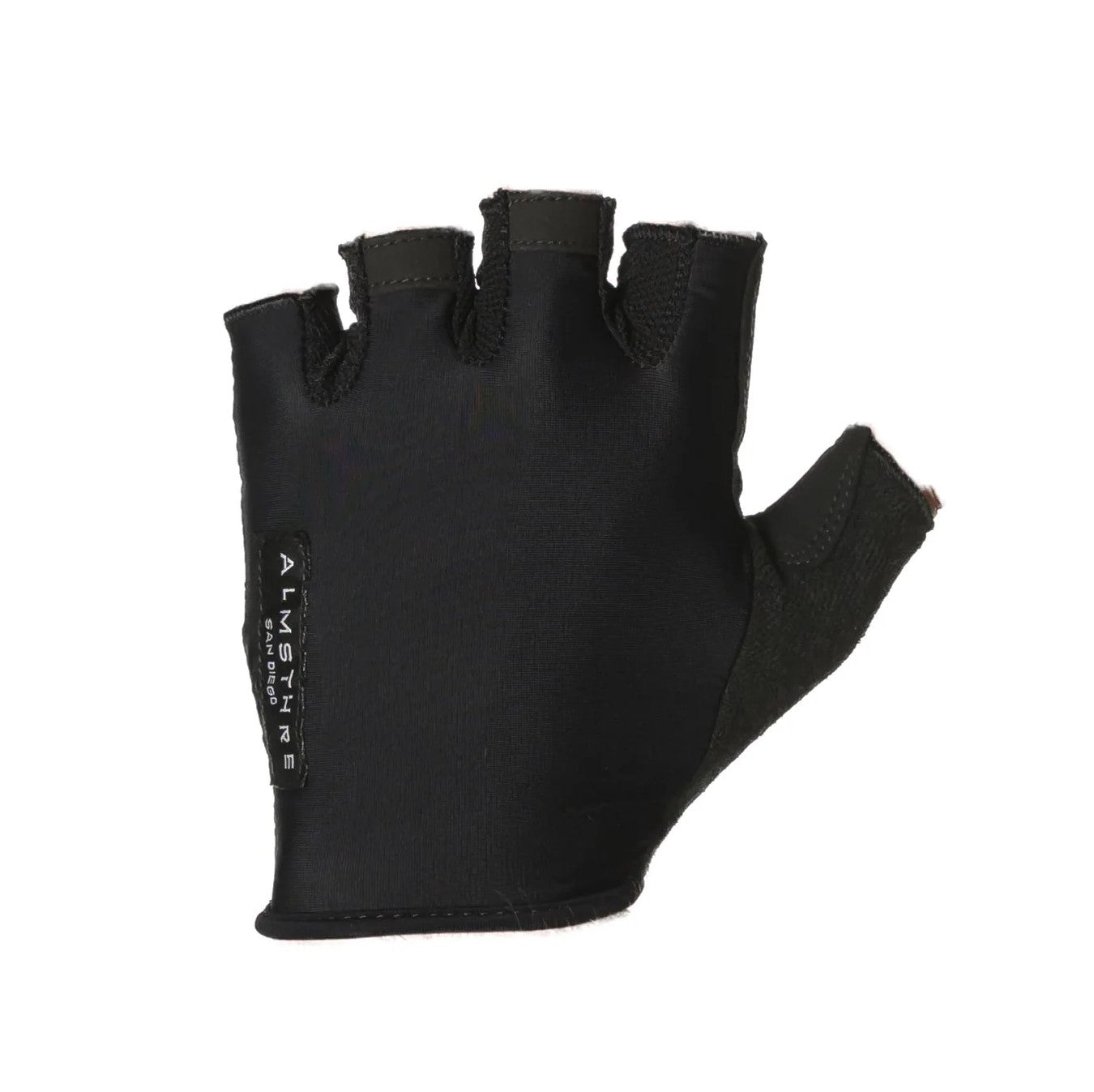 Almsthre Padded Short Finger Glove Midnight Black XS