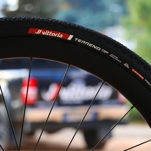 Vittoria Terreno T50 Gravel Endurance Tire, TLR, Black, G2.0 - 700x40C