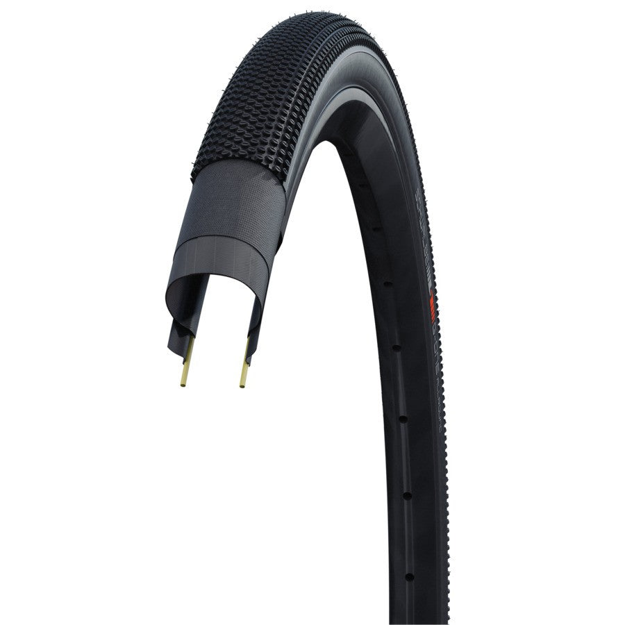 Schwalbe G-One Allround Tire, TLE, Addix SpeedGrip, SuperGround, Black - 700x45C