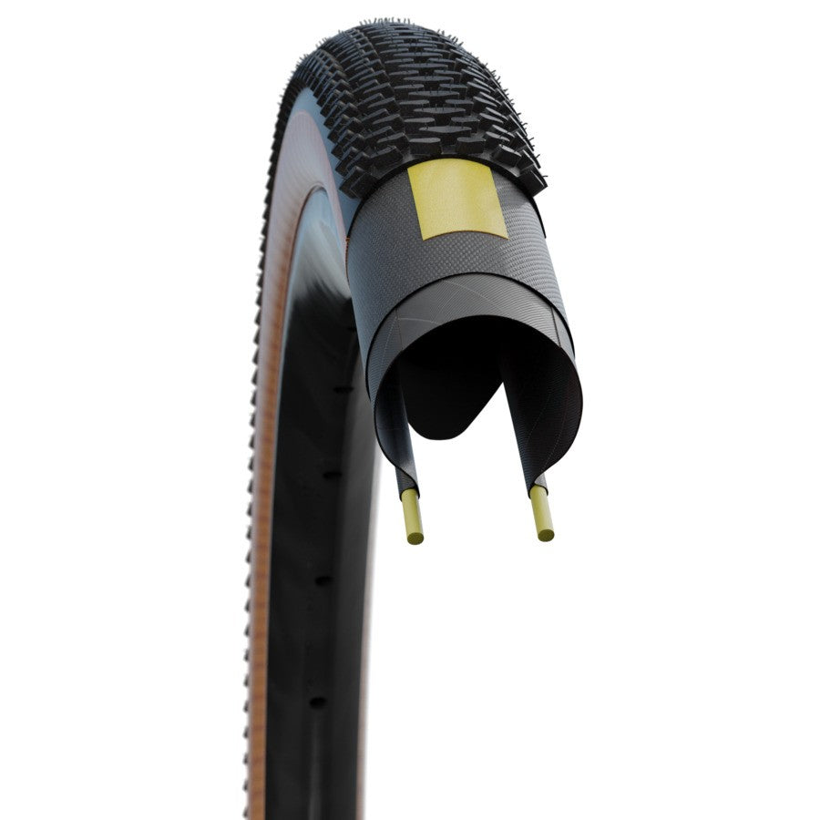 Schwalbe G-One R Tire, TLE, Addix Race, Super Race, V-Guard, Black/Transparent - 700x35C