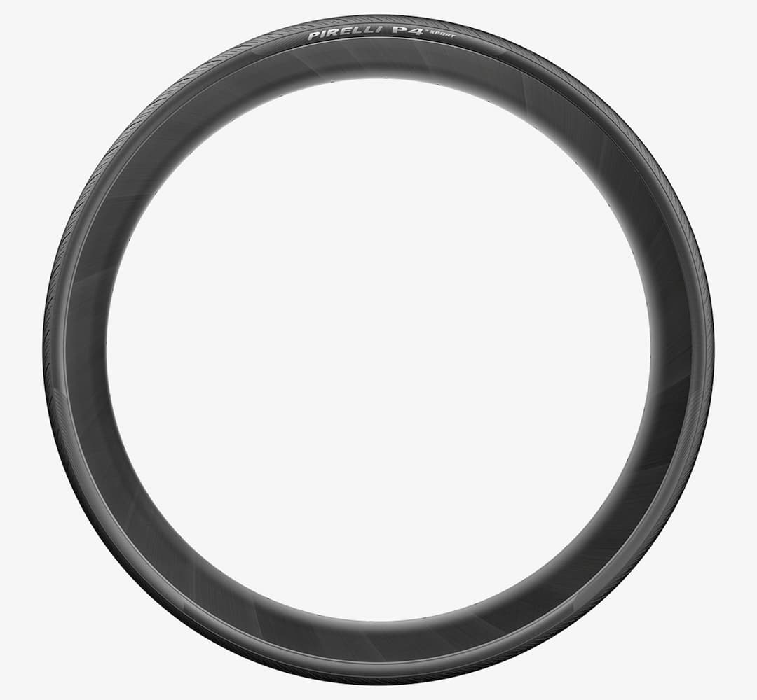 Pirelli P4 Sport Tire, TT, Black - 700 x 24