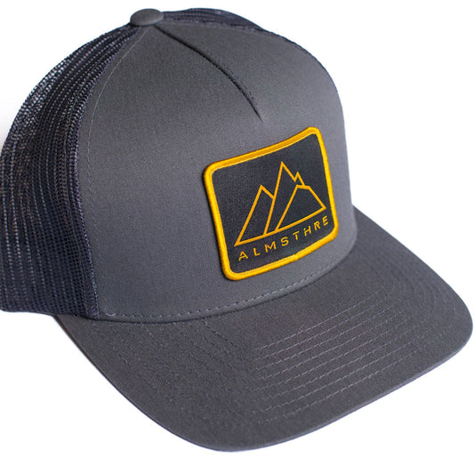 Almsthre Retro Hat Charcoal/Black