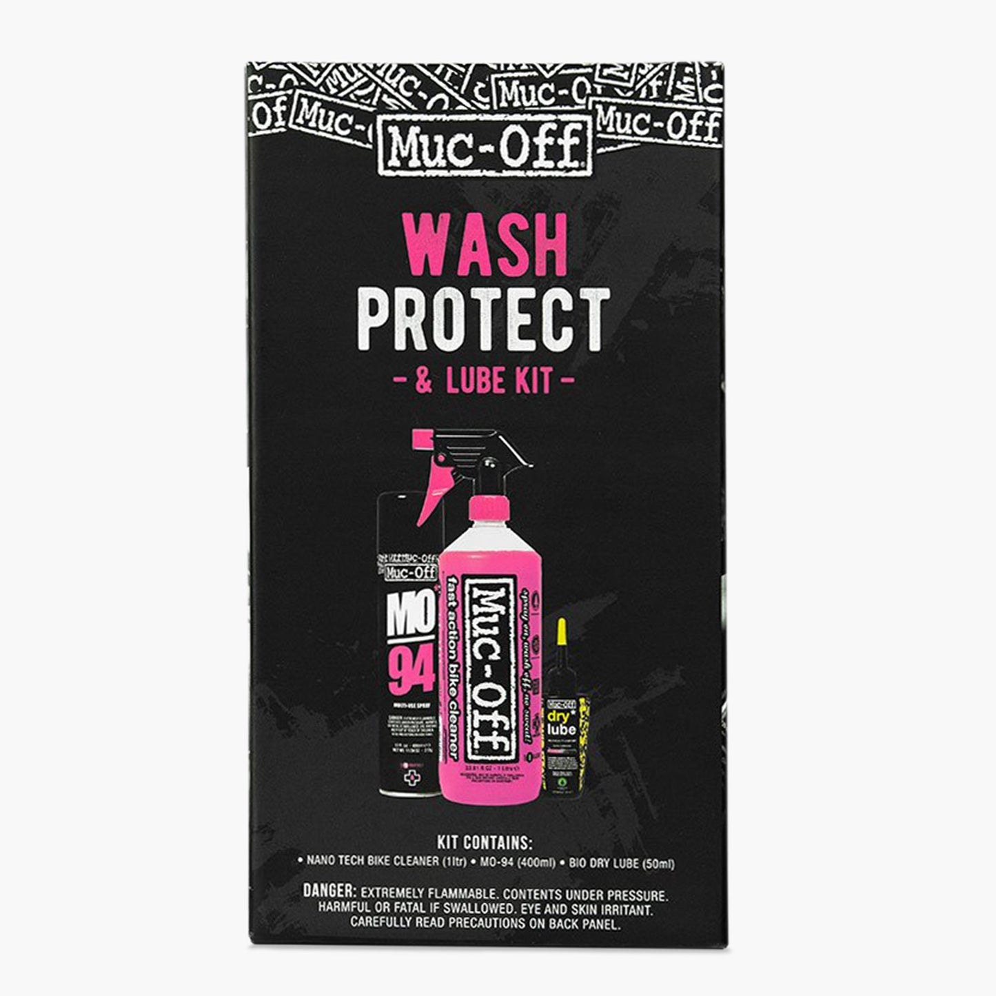 Muc-Off Wash, Protect & Lube Kit - DRY