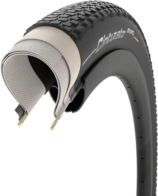 Pirelli Cinturato Gravel H Tire, TLR, Black - 650Bx45C