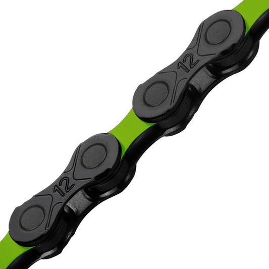KMC DLC 12 Speed 126L Chain Green