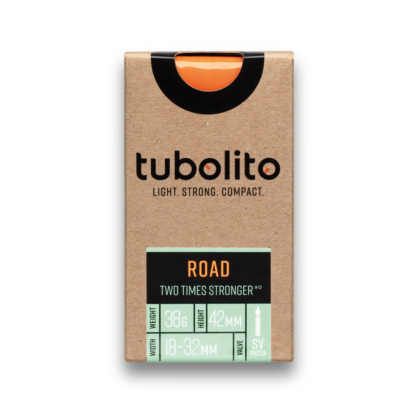 Tubolito Tubo Road 700 x 18-32mm Tube 42mm Presta Black