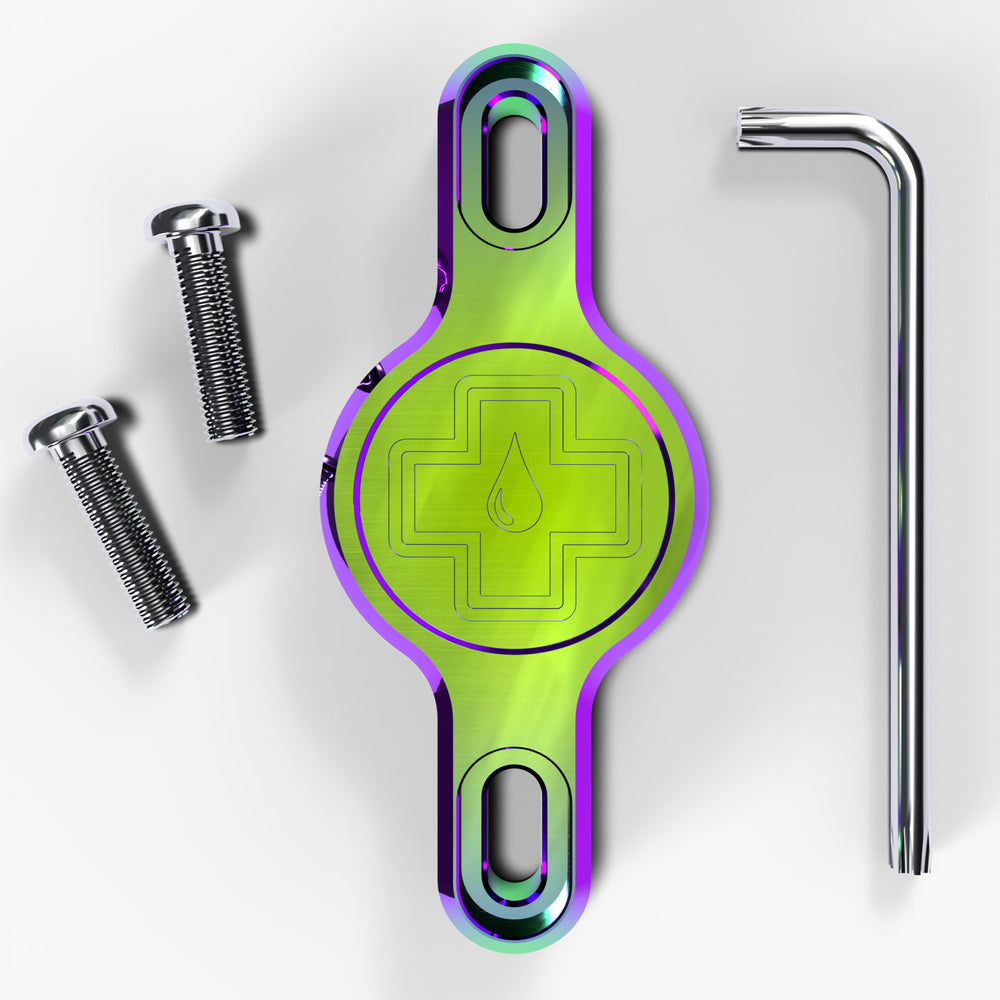 Muc-Off Secure Tag Holder 2.0 - Iridescent