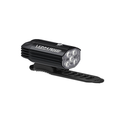 Lezyne Fusion Drive Pro 600+ Front Headlight, Satin Black