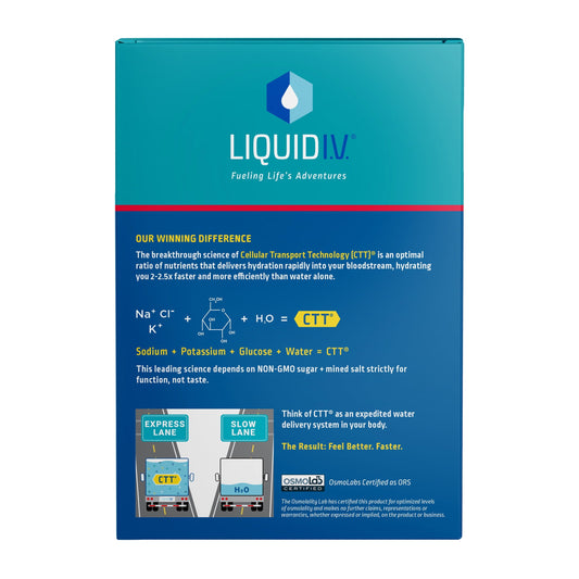 Liquid I.V. Hydration Multiplier 15ct Box Strawberry