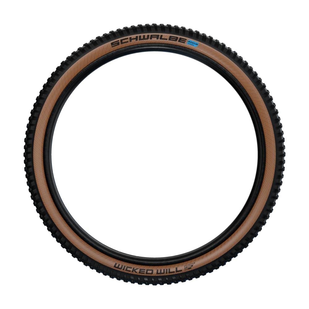 Schwalbe Wicked Will Tire, TLE, Super Ground, Addix SpeedGrip, Bronze Sidewall - 29x2.4