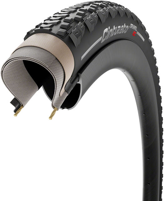 Pirelli Cinturato Gravel RC Tire, TLR, Black - 700x45C