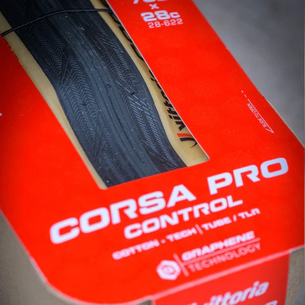 Vittoria Corsa Pro Control Tire, TLR, Black/Para, G2.0 - 700x30C