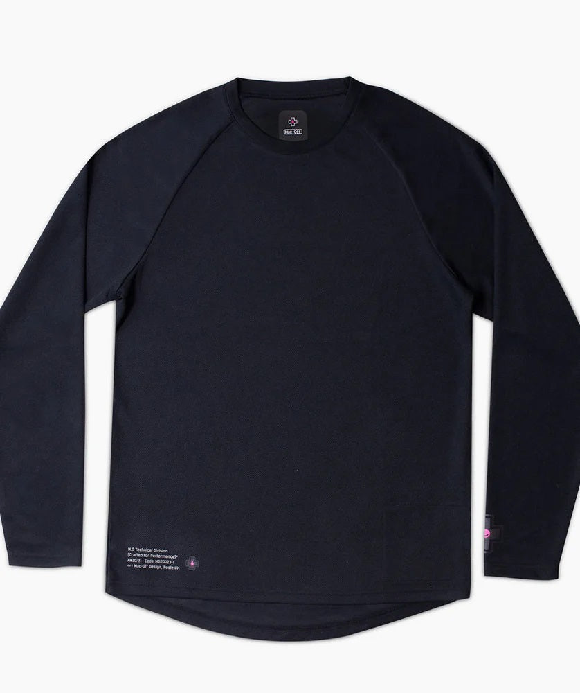Muc-Off Long Sleeve Riders Jersey BLACK S