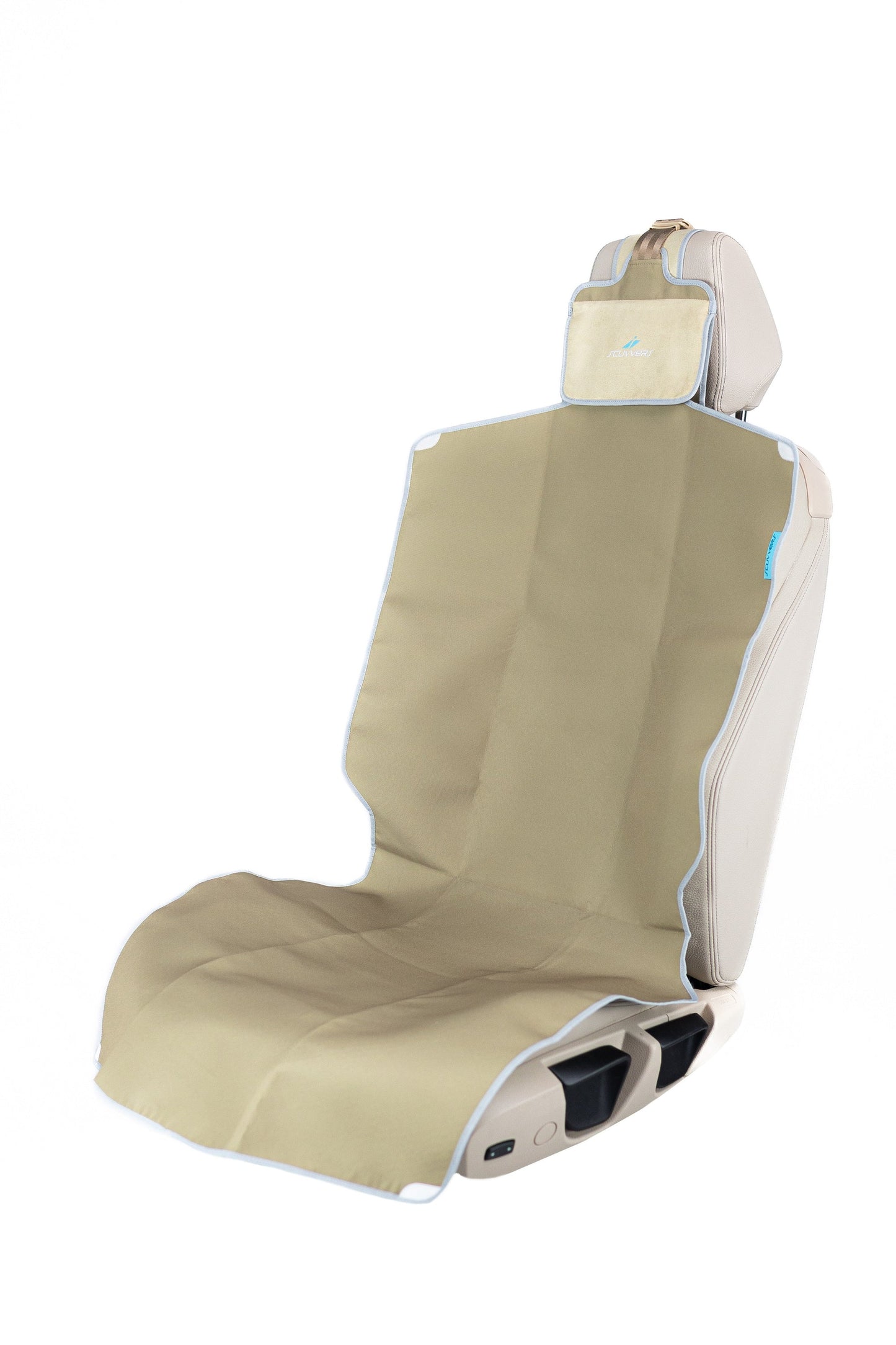Scuvvers Complete Seat Cover Set Latte Medium