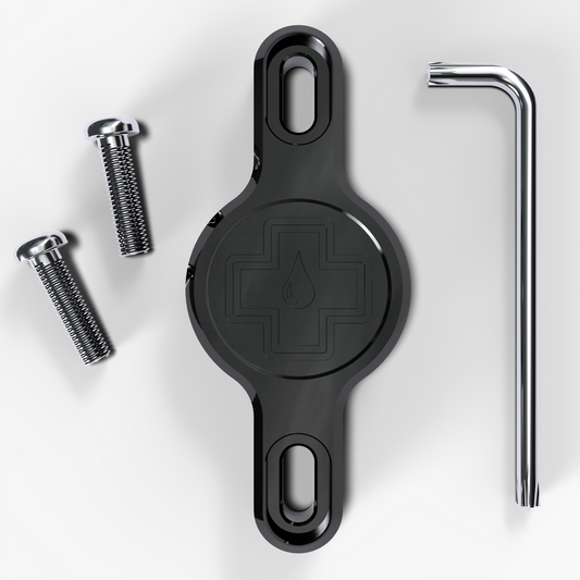 Muc-Off Secure Tag Holder 2.0 - Matt Black