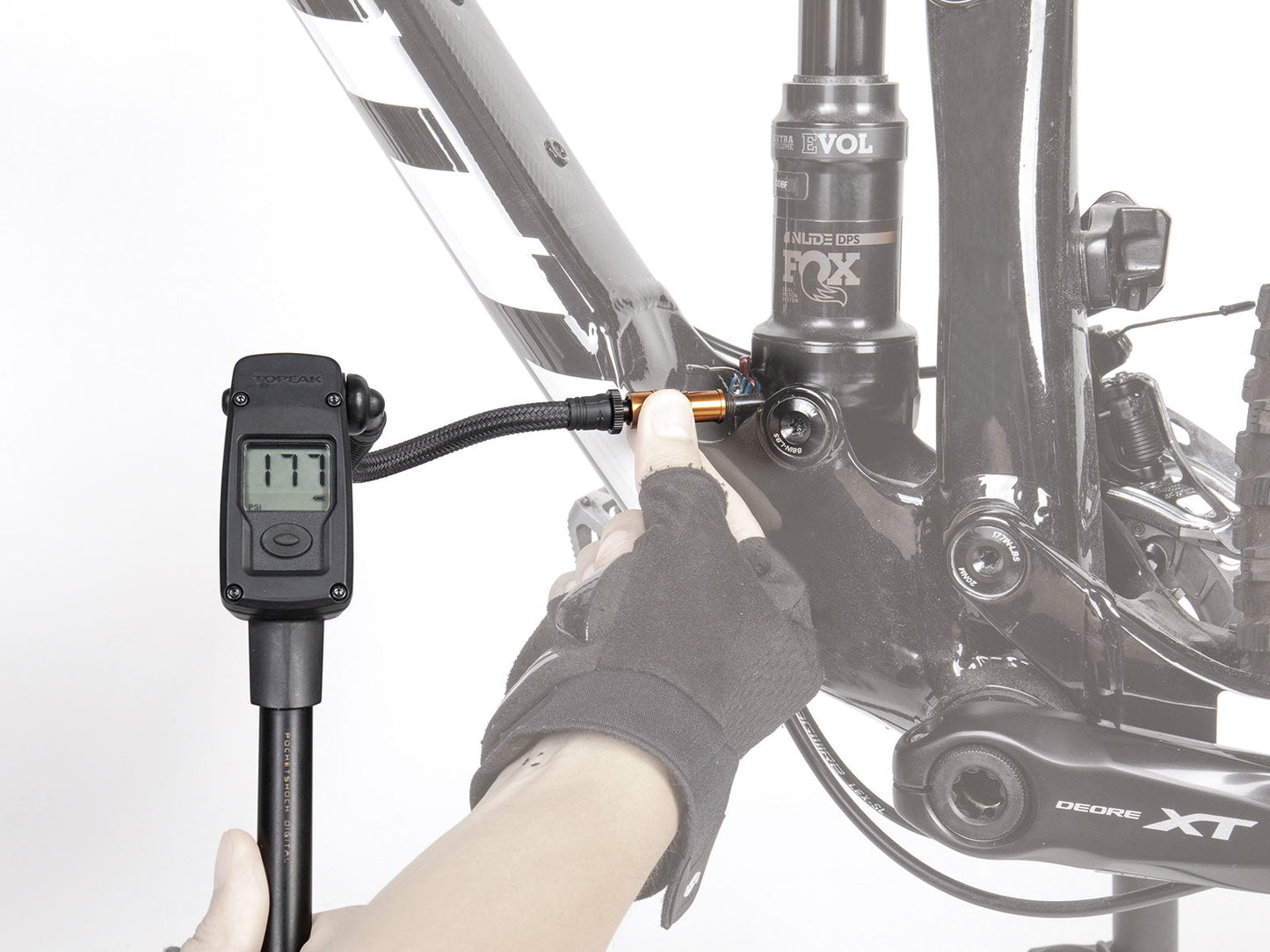 Topeak Pocket Shock Digital Pump