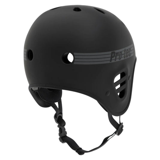 Pro-Tec Full Cut Cert Matte Black XL