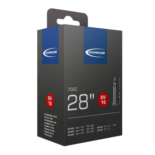 Schwalbe Standard Tube, 40mm Presta Valve - 700 x 28