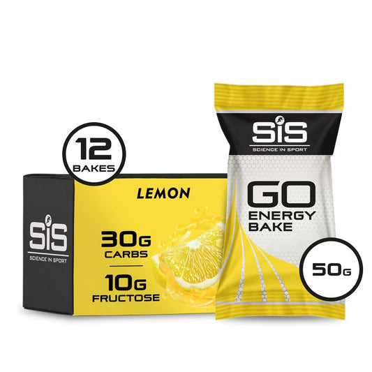 SIS Go Energy Bake Bar 50g 12 Pack Lemon
