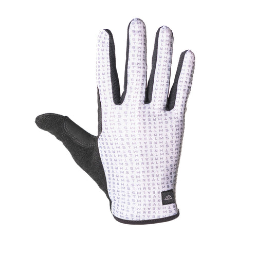 Almsthre Padded Full Finger Glove Sterling Silver S