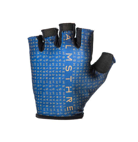 Almsthre Padded Short Finger Glove Cosmic Blue M