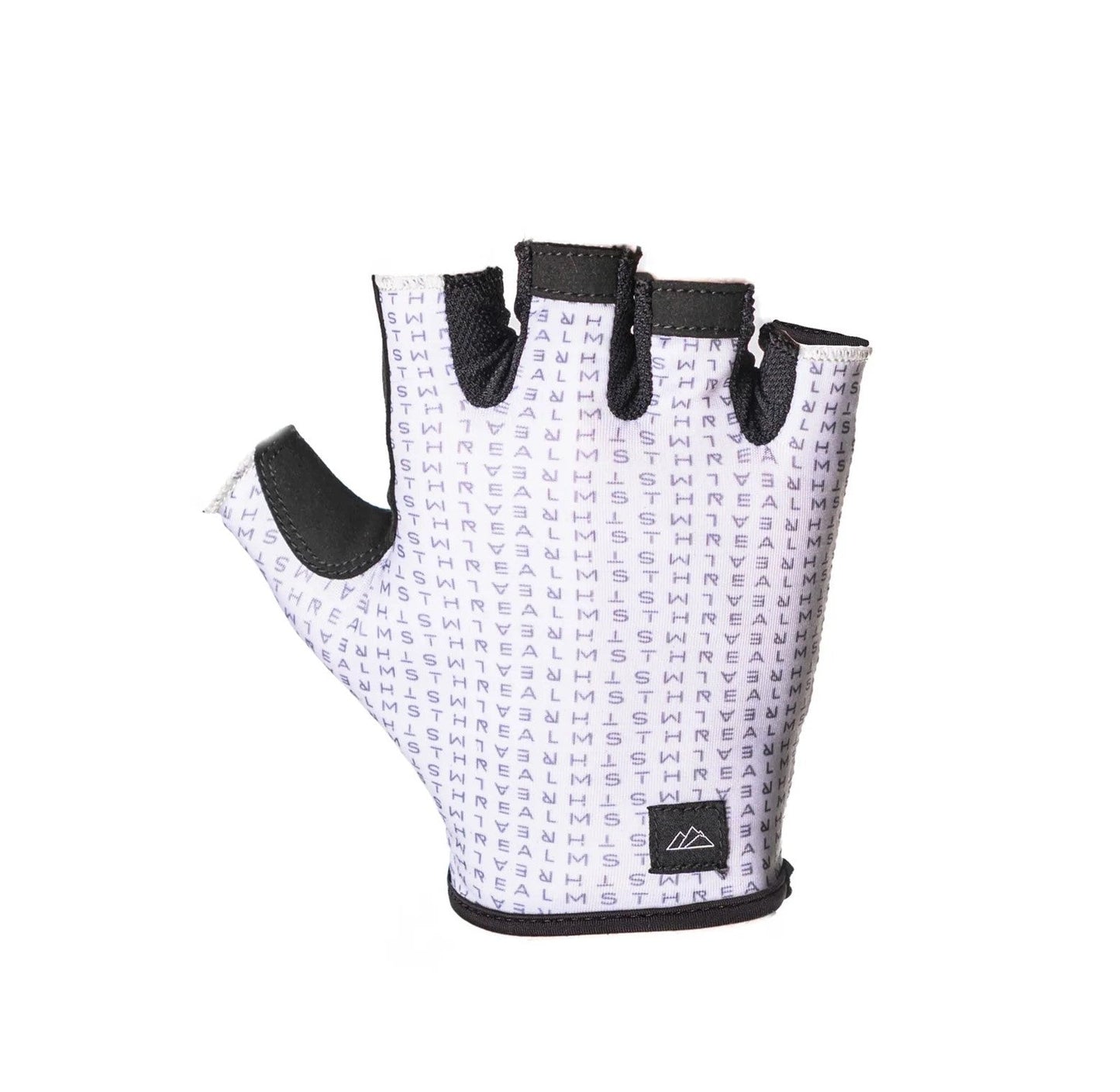 Almsthre Padded Short Finger Glove Sterling Silver L