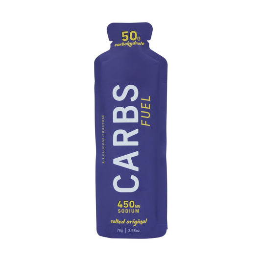 Carbs Fuel 50g Energy Gels 12ct Box Salted Original