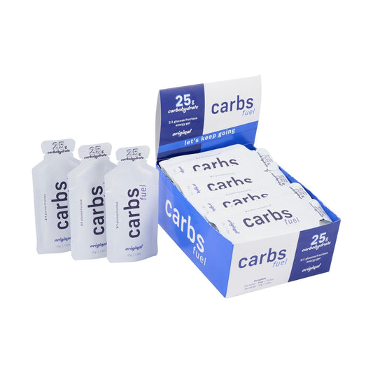 Carbs Fuel 25g Energy Gels 24ct Box Original