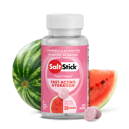 SaltStick FastChews 60ct Bottle Watermelon