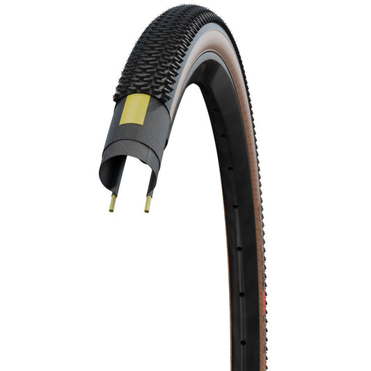 Schwalbe G-One R Tire, TLE, Addix Race, Super Race, V-Guard, Black/Transparent - 700x40C