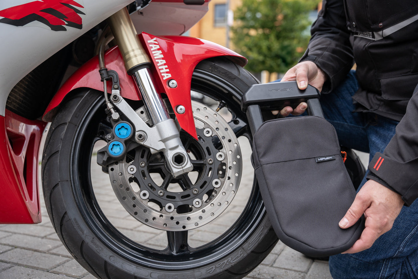Hiplok Lock Sleeve 1000 Series D Locks Black