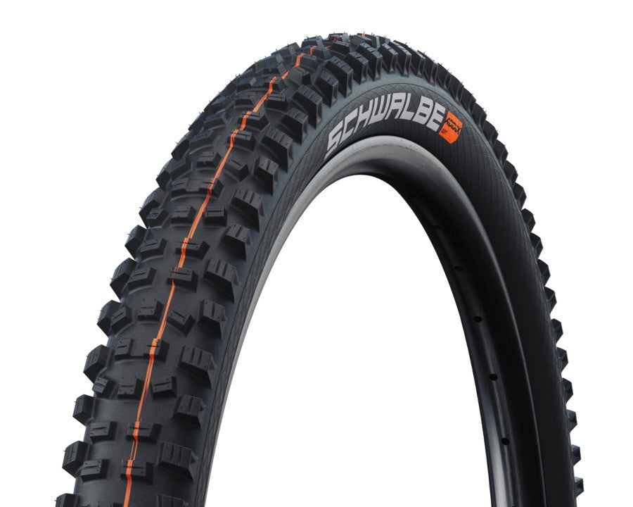 Schwalbe Hans Dampf Tire, TLE, Addix Soft, Super Trail, Black - 27.5x2.35