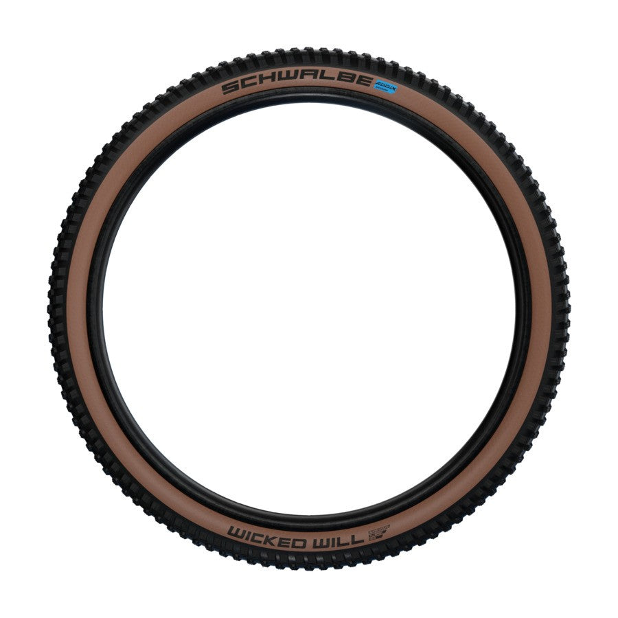 Schwalbe Wicked Will Tire, TLE, Super Ground, Addix SpeedGrip, Bronze Sidewall - 29x2.4