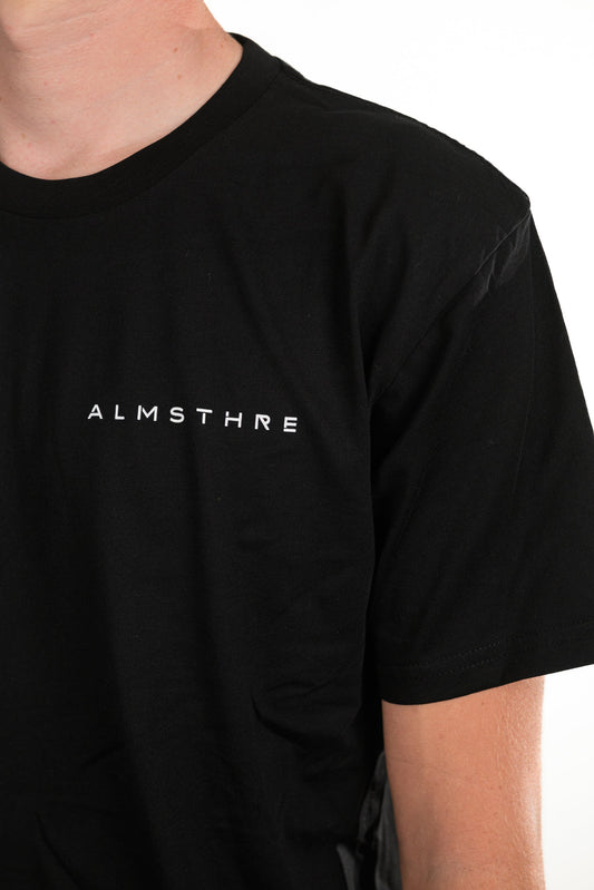 Almsthre T-Shirt White Logo Small