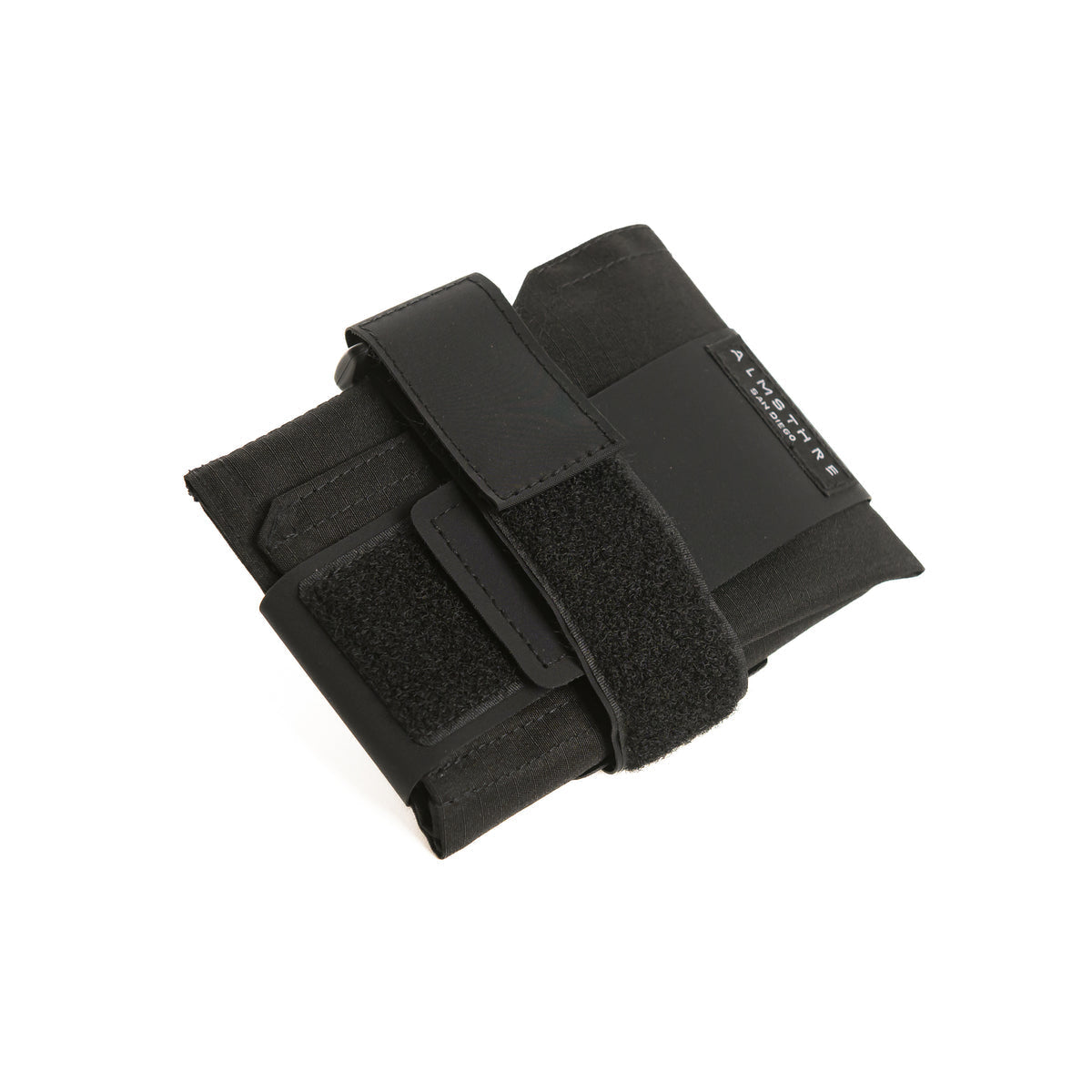Almsthre Roll Saddle Bag Midnight Black