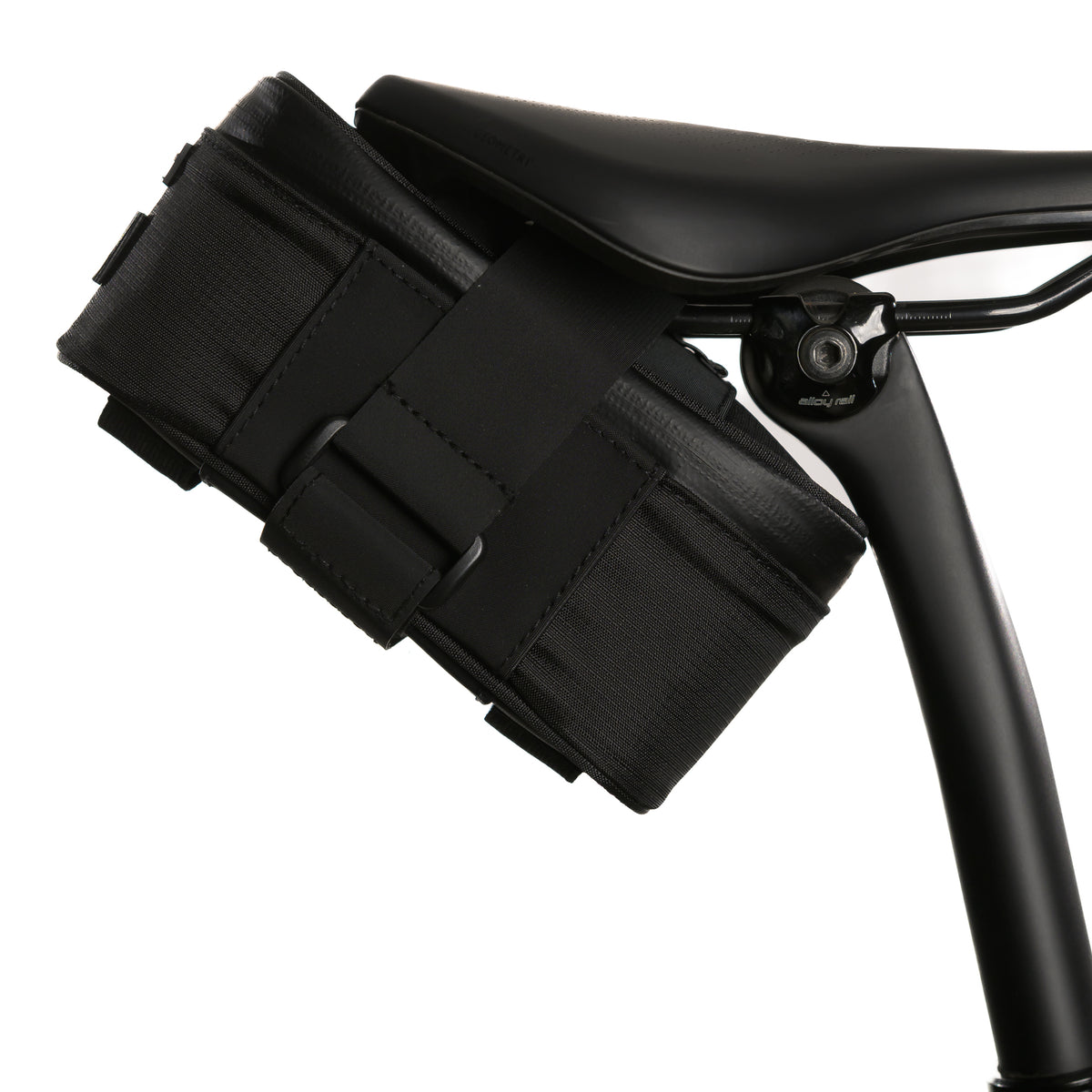 Almsthre Signature Saddle Bag Midnight Black XL