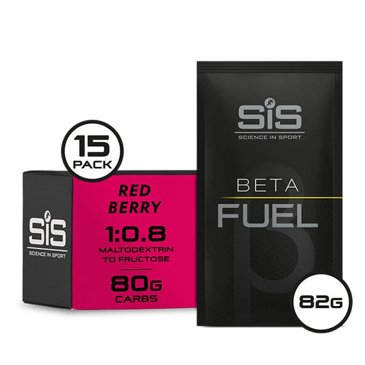 SIS Beta Fuel 80 Energy Drink Powder 82g 15 Pack Red Berry