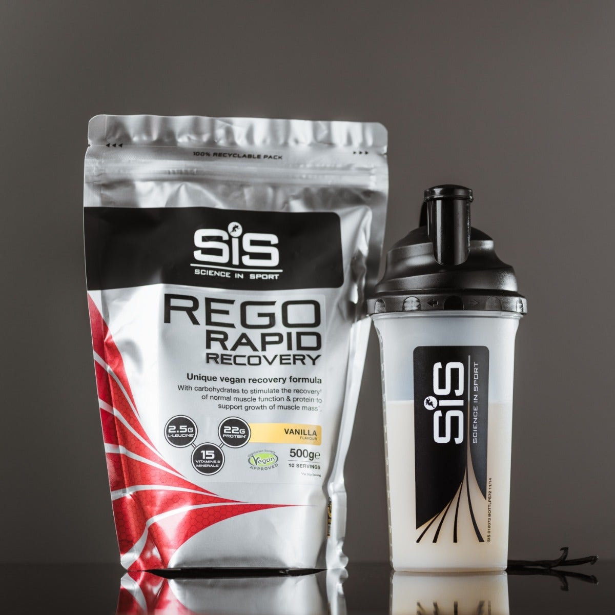 SIS Rego Rapid Recovery Powder 500g 10 Servings Vanilla