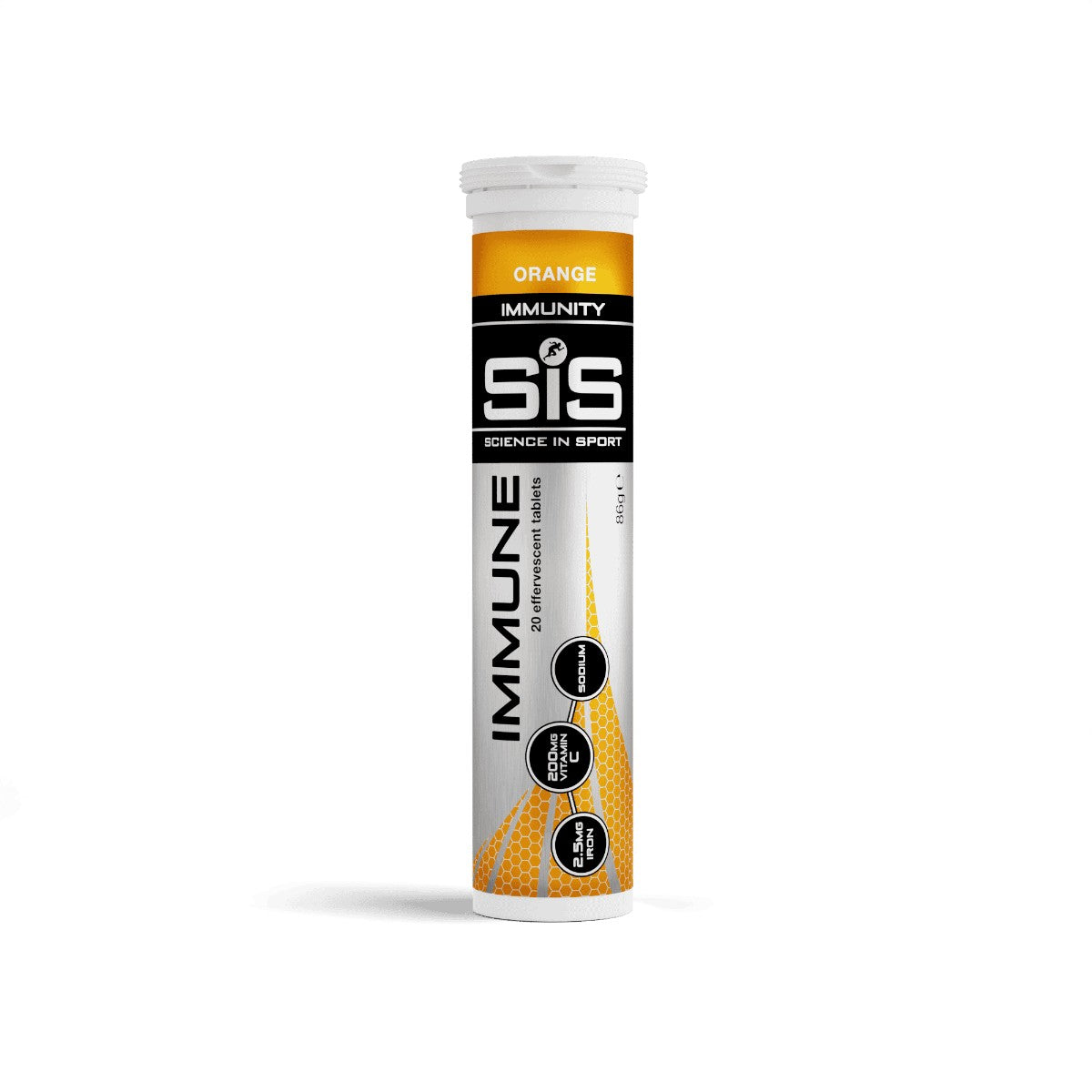 SIS Immune Effervescent Tablet 10ct 8 Pack Orange