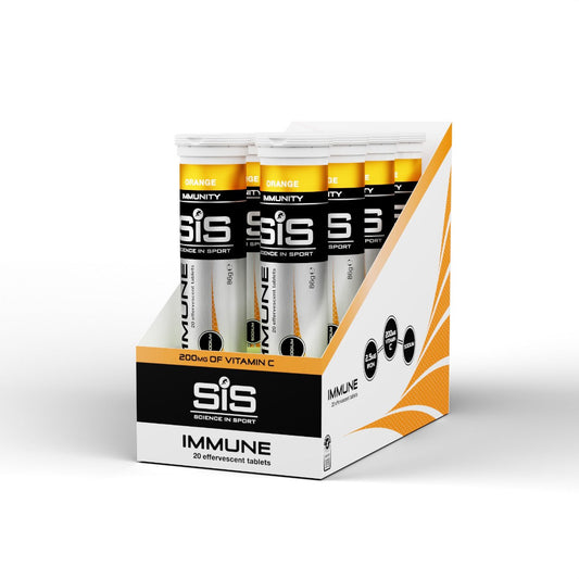SIS Immune Effervescent Tablet 10ct 8 Pack Orange