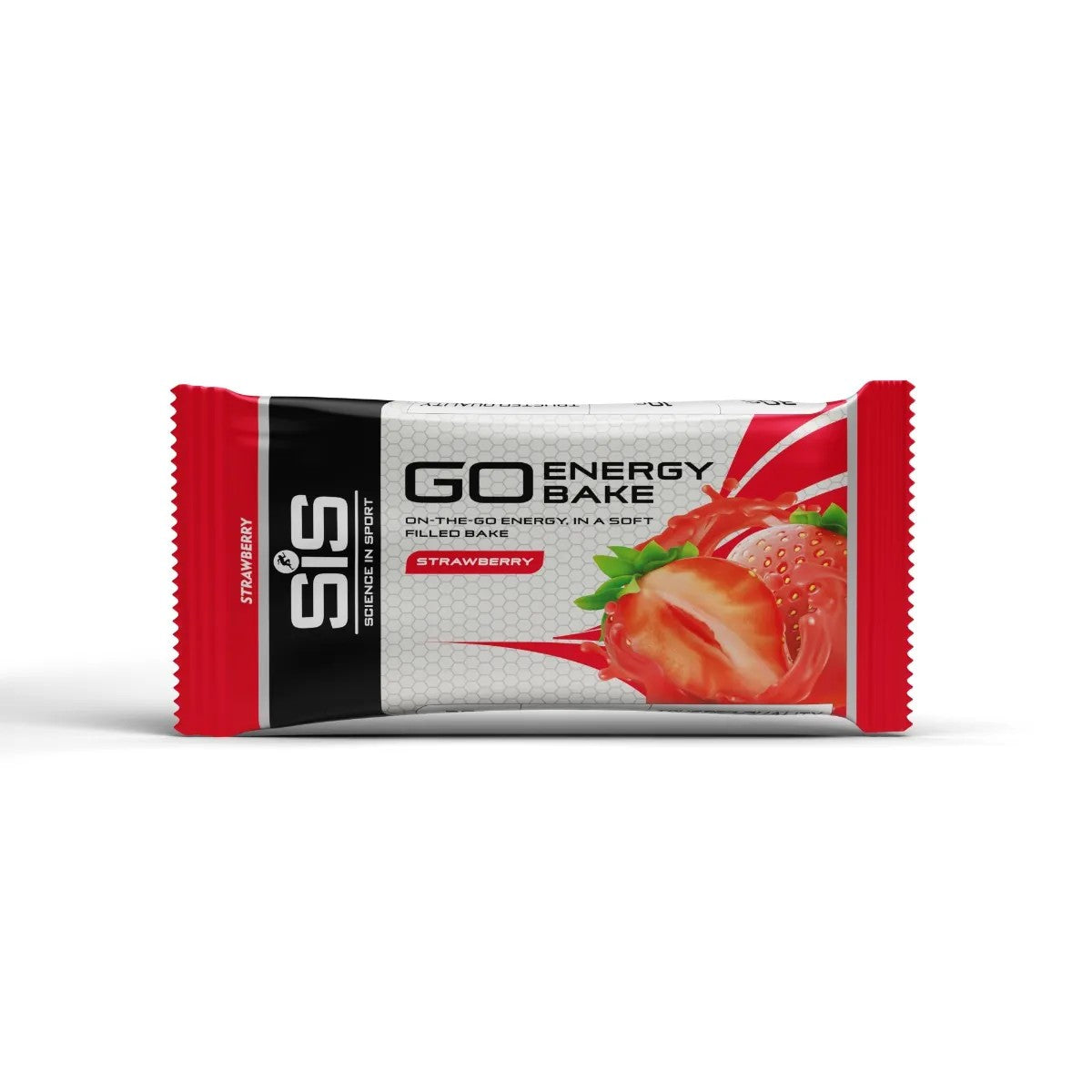 SIS Go Energy Bake Bar 50g 12 Pack Strawberry