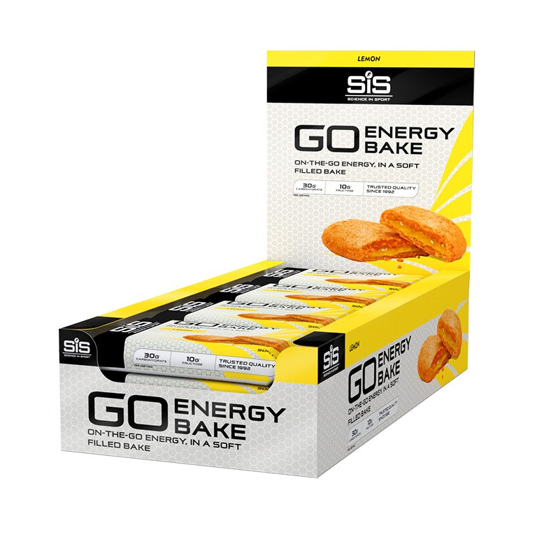 SIS Go Energy Bake Bar 50g 12 Pack Lemon