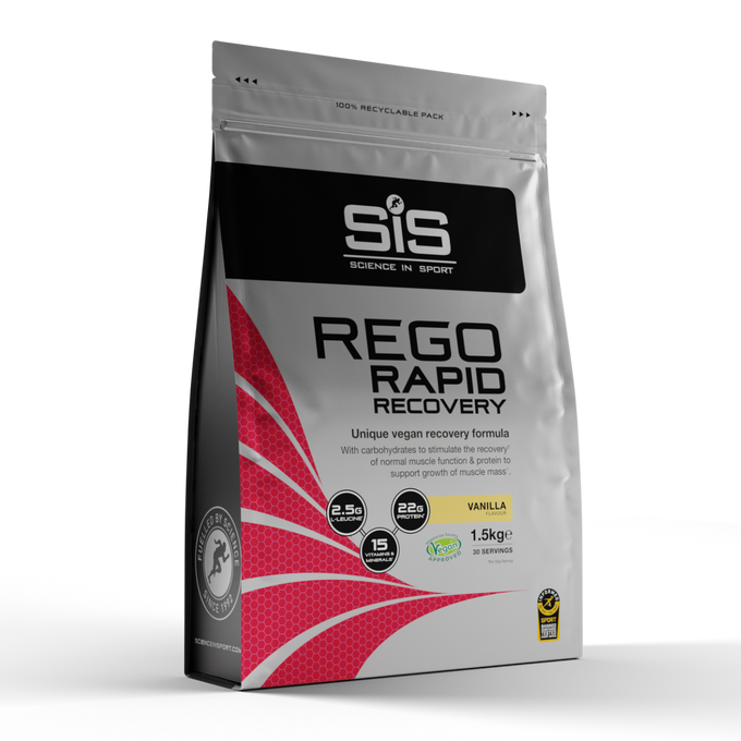 SIS Rego Rapid Recovery Powder 1.5kg 30 Servings Vanilla