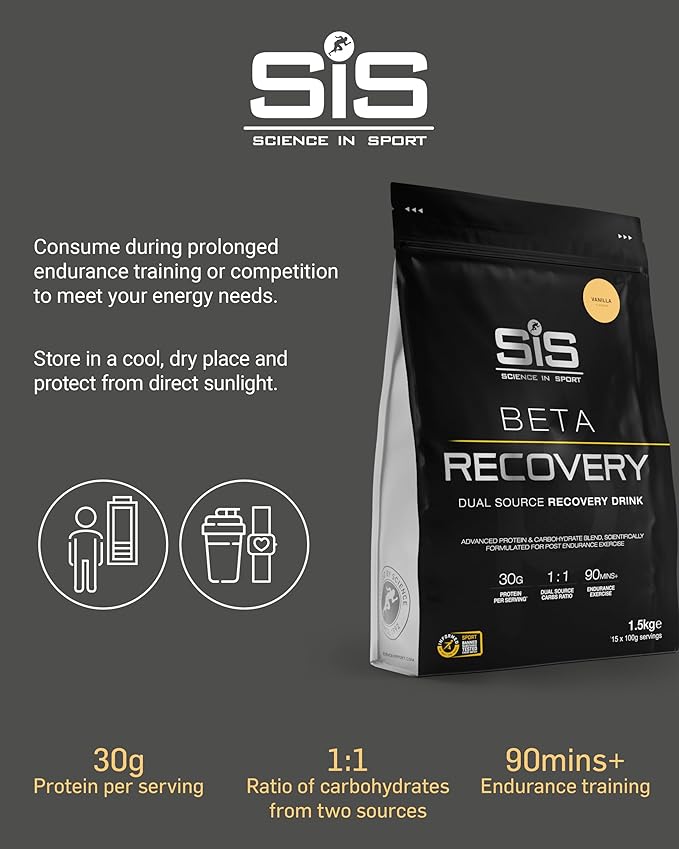 SIS Beta Recovery Powder 1.5kg 15 Servings Vanilla