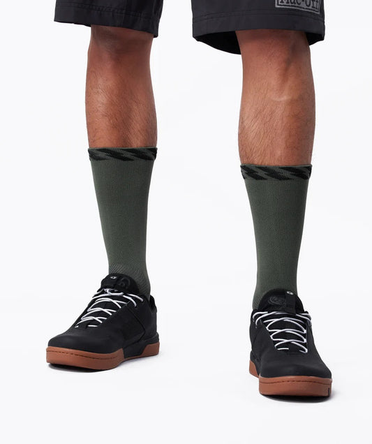 Muc-Off Tech Rider Socks - Green, US 10-12